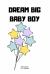 Dream Big Baby Boy : Diary for Inspiration Dream for Boy Kids Blank Lined Travel to Write in Ideas and Keeping Dream Memories Book Journal Notebook