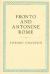 Fronto and Antonine Rome Fronto and Antonine Rome
