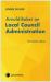 Arnold-Baker on Local Council Administration Arnold-Baker on Local Council Administration