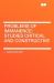 Problems of Immanence : Studies critical and Constructive