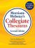 Merriam-Webster's Collegiate Thesaurus : Second Edition