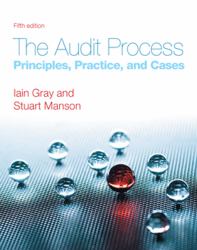 The Audit Process : Principles, Practice and Cases