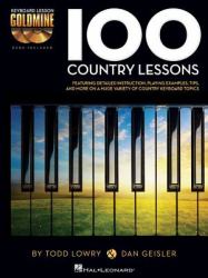 100 Country Lessons : Keyboard Lesson Goldmine Series Book/2-CD Pack