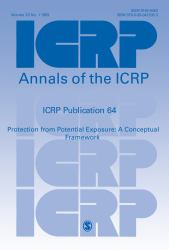 ICRP Publication 64 Vol. 23/1 : Protection from Potential Exposure: a Conceptual Framework