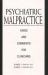 Psychiatric Malpractice : Cases and Comments for Clinicians