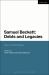 Samuel Beckett: Debts and Legacies Samuel Beckett: Debts and Legacies