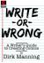 Write or Wrong: A Writer's Guide to Creating Comics