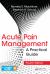 Acute Pain Management