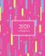 2020 Weekly Planner : Calendar Schedule Organizer Appointment Journal Notebook and Action Day with Inspirational Quotes Covers with Flat Geometric Pattern. Cool Colorful Backgrounds