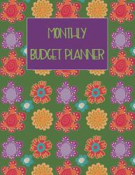 Monthly Budget Planner : Expense Tracker Organizer and Workbook for Financial Planning July 2019-December 2020 with Flower Cover