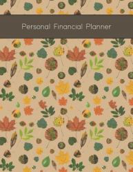 Personal Financial Planner : Expense Tracker Organizer and Workbook for Financial Planning July 2019-December 2020, Leaves on the Cover