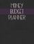 Money Budget Planner : Expense Tracking, Workbook Style for Personal Finances and Budgeting July 2019-December 2020 Black Grey Cover