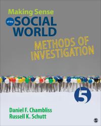 Making Sense of the Social World : Methods of Investigation