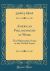 American Philosophers at Work : The Philosophic Scene in the United States (Classic Reprint)