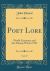 Poet Lore, Vol. 47 : World Literature and the Drama; Winter 1941 (Classic Reprint)