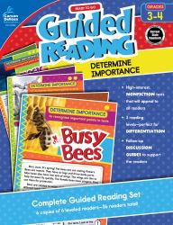 Ready to Go Guided Reading: Determine Importance, Grades 3 - 4