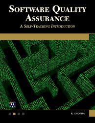 Software Quality Assurance : A Self-Teaching Introduction