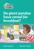 Level 3 - Do Giant Pandas Have Cereal for Breakfast? (Collins Peapod Readers)