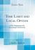 Time Limit and Local Option : A Re-Statement of a Licensing Controversy (Classic Reprint)