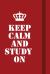 Keep Calm and Study On : Writing Careers Journals and Notebook. a Way Towards Enhancement