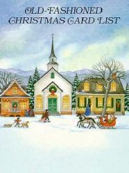 Old-Fashioned Christmas Card List