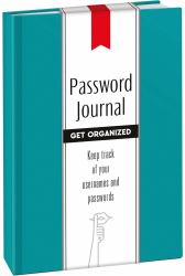 Password Journal : Caribbean Blue