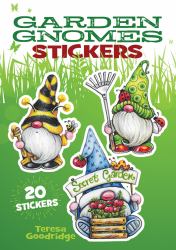 Garden Gnomes Stickers : 20 Stickers