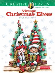 Creative Haven Vintage Elves Coloring Book