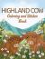 Highland Cow Coloring and Sticker Book