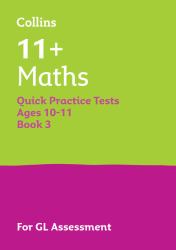 Collins 11+ Practice - 11+ Maths Quick Practice Tests Age 10-11 (Year 6) Set C: for the 2026 GL Assessment Tests