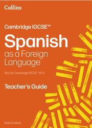 Cambridge IGCSE(tm) Spanish Teacher's Guide (Collins Cambridge IGCSE(tm))