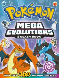 Pokémon Mega Evolutions Sticker Book