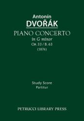 Piano Concerto, Op. 33 / B. 63 : Study Score