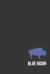Blue Bison : Small Lined Bison Notebook / Travel Journal to Write in (6'' X 9'') 120 Pages