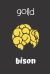 Gold Bison : Small Lined Bison Notebook / Travel Journal to Write in (6'' X 9'') 120 Pages