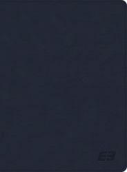 CSB E3 Discipleship Bible, Navy LeatherTouch