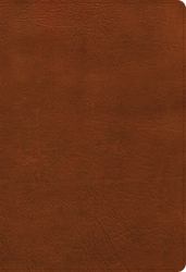 NASB Super Giant Print Reference Bible, Burnt Sienna LeatherTouch