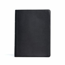 CSB Life Counsel Bible, Black Genuine Leather : Practical Wisdom for All of Life