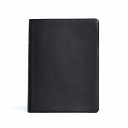 CSB Life Counsel Bible, Black Genuine Leather, Indexed : Practical Wisdom for All of Life