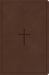 CSB Giant Print Reference Bible, Brown LeatherTouch, Indexed