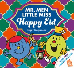 Mr. Men Little Miss Happy Eid with Greetings Card