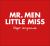 Mr Men Little Miss: Spooky Halloween Pull, Slide and Play