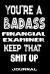You're a Badass Financial Examiner Keep That Shit Up : Blank Lined Journal to Write in Funny Gifts for Financial Examiner