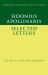Sidonius Apollinaris: Selected Letters