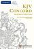 KJV Concord Reference Edition : New Blue Goatskin Leather Edge Lined