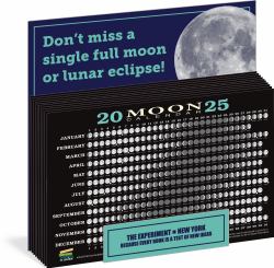 2025 Moon Calendar Card : 40-Copy Counter Display
