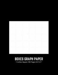 Boxes Graph Paper 1 Inches Square 100 Pages 8. 5 X11 : Architecture Drawing Drafting Journal Composition Notebook 100 Pages 8. 5x11 Inches