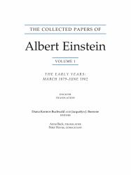 The Collected Papers of Albert Einstein, Volume 1 (Translation Supplement) : The Early Years, March 1879-June 1902