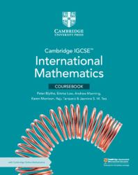 Cambridge IGCSE(tm) International Mathematics Coursebook with Cambridge Online Mathematics (2 Years' Access)