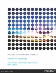 Statistics for Psychology : Pearson New International Edition